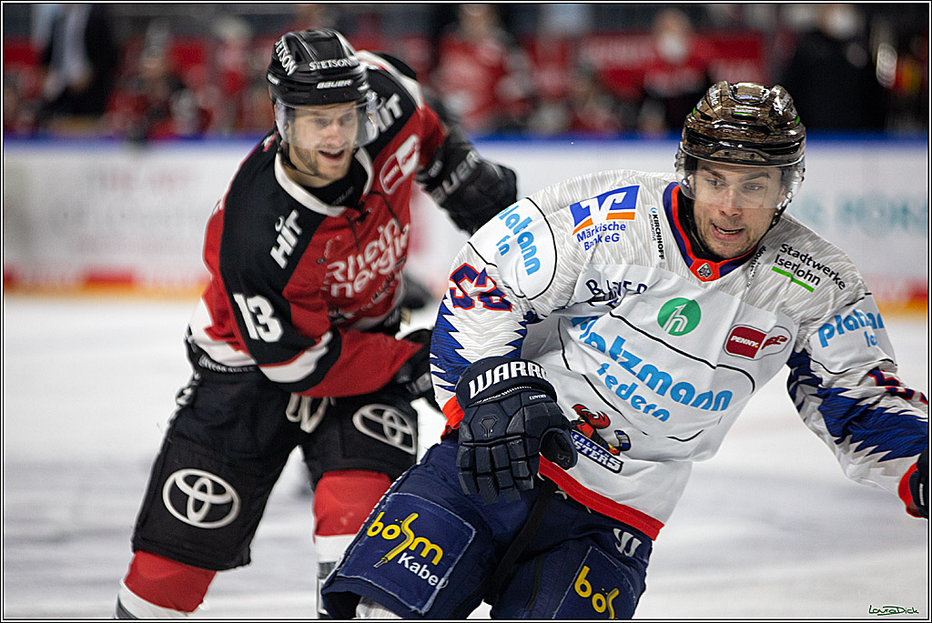 PENNY DEL;  Koelner Haie - Iserlohn Roosters; Koeln, 20.02.2022